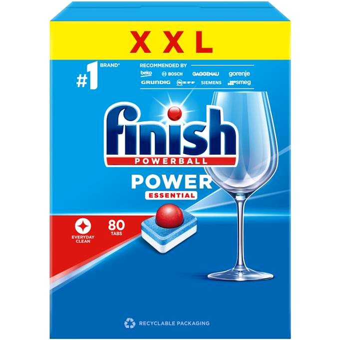 Finish tabs Power Essencial  80ks Regular (+červ.gulička)