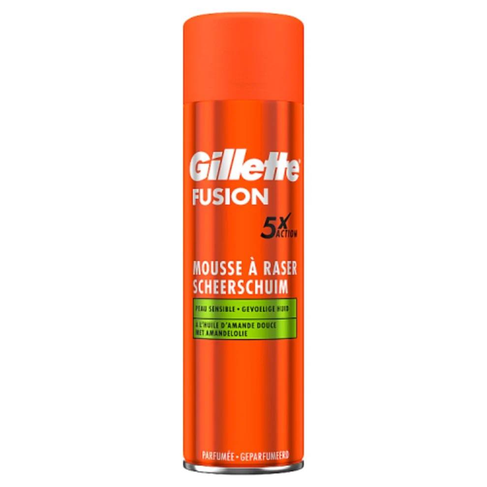 Gillette PNH 250ml Fusion5 Sensitive Almond Oil