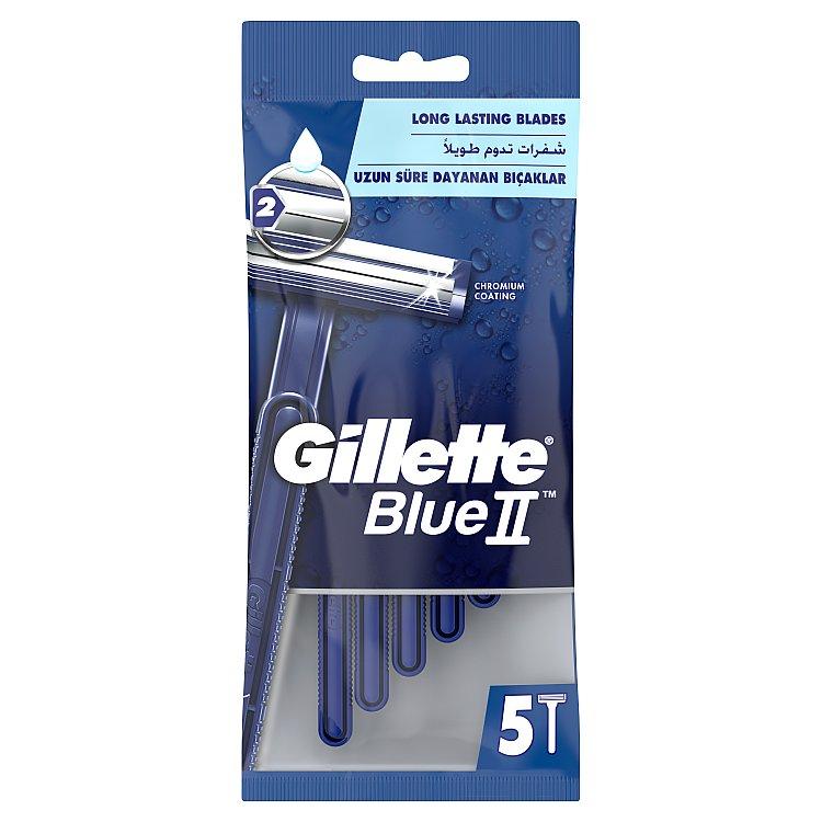 Gillette Jednorázový strojček Blue2  5ks