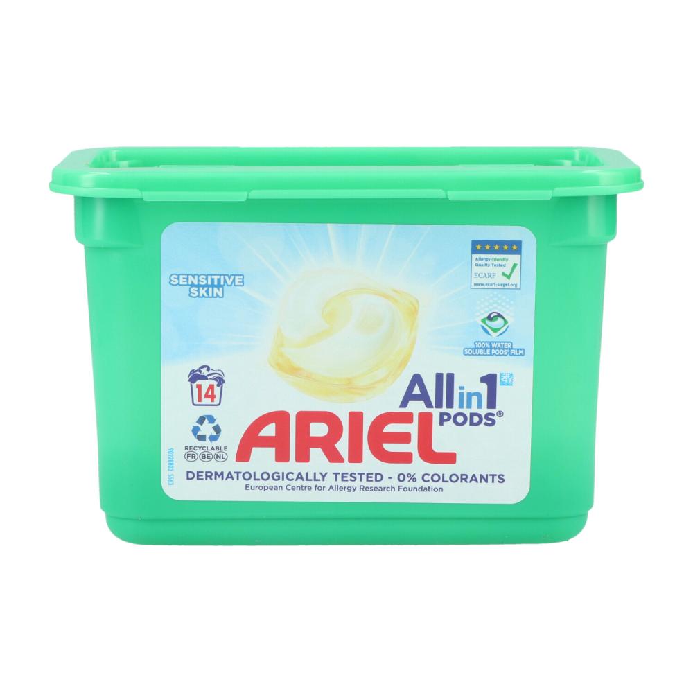 Ariel kapsule 14ks Sensitive Skin