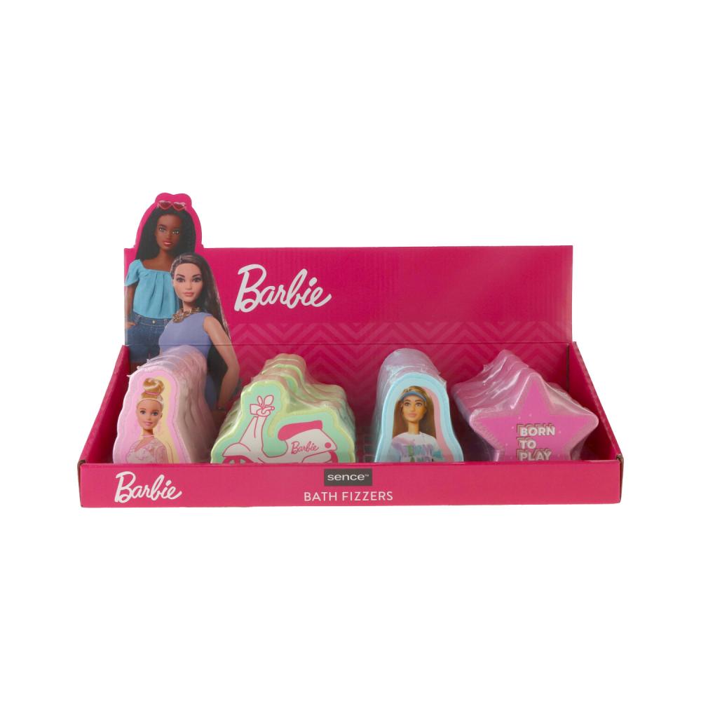 Mix Kids: Barbie Bath Bomb display 16ks 150g (MIX 4 druhy)