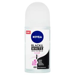 Nivea Roll-on Women 50ml B&W Invisible  Clear