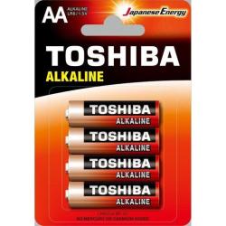 Toshiba Alkaline AA 4ks Blister