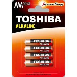 Toshiba Alkaline AAA 4ks Blister