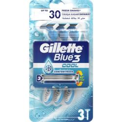 Gillette Jednorzov strojek Blue3 3ks Cool
