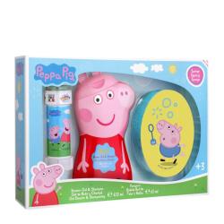 Kids Kazeta: Peppa Pig SG & Shampoo 400ml + Sponge + Bubbles