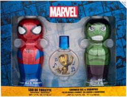Kids Kazeta: Spiderman & Hulk SG & Shampoo 400ml + EDT 50ml Groot